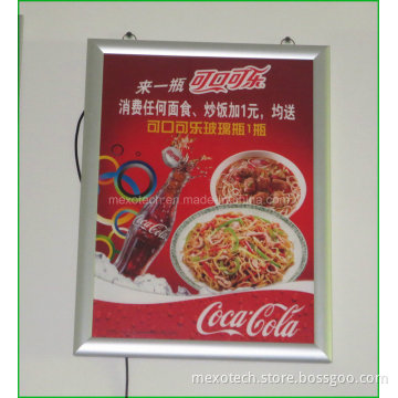 Wall Mounted Snap Frame Light Box Acrylic LED Menu Board